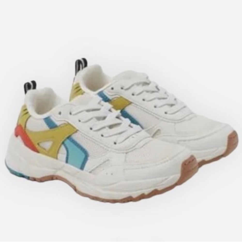 ZARA KIDS BOY OFF WHITE TECHNICAL SNEAKER